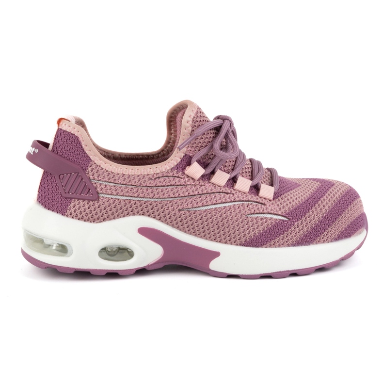 URGENT 250/S1 arbetsskor för kvinnor med tåhätta i komposit rosa