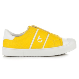 Betler Snake Sneakers På Plattformen gul