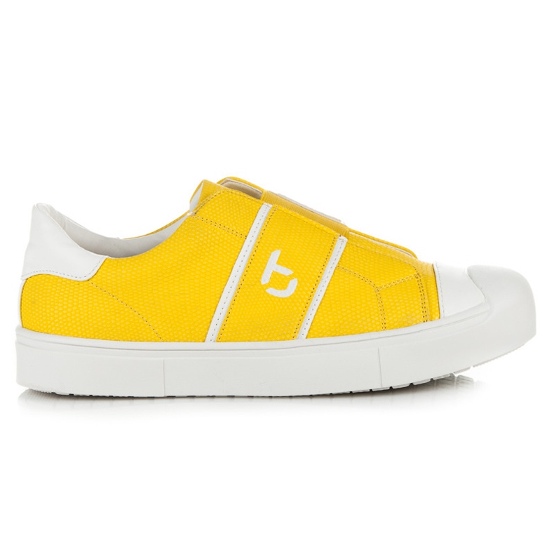 Betler Snake Sneakers På Plattformen gul