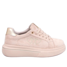 Pastell Akins Khaki damsneakers beige