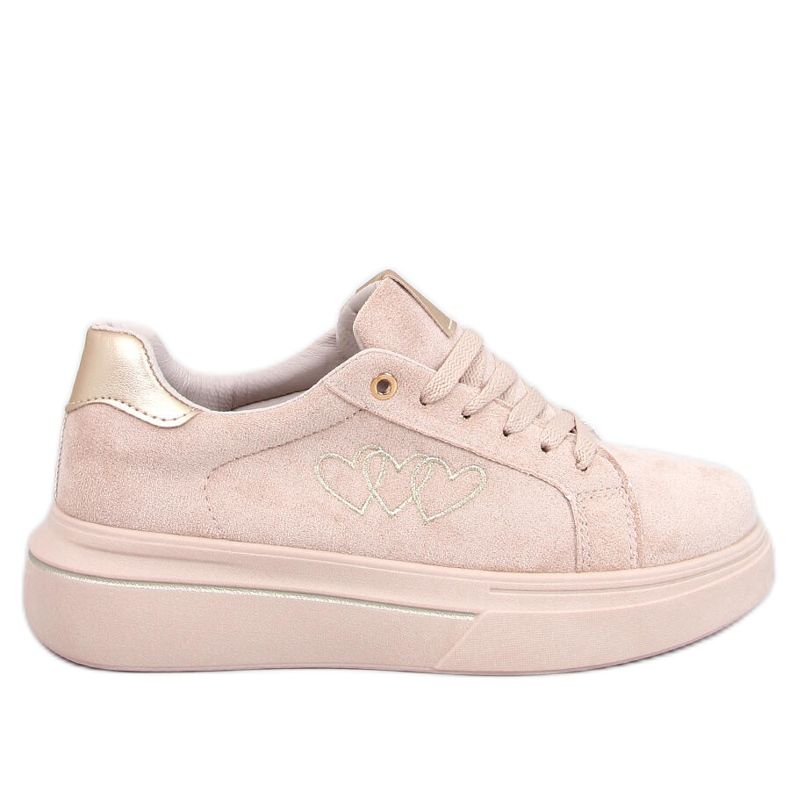 Pastell Akins Khaki damsneakers beige
