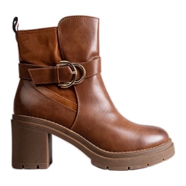 Bruna ankelboots Mirka