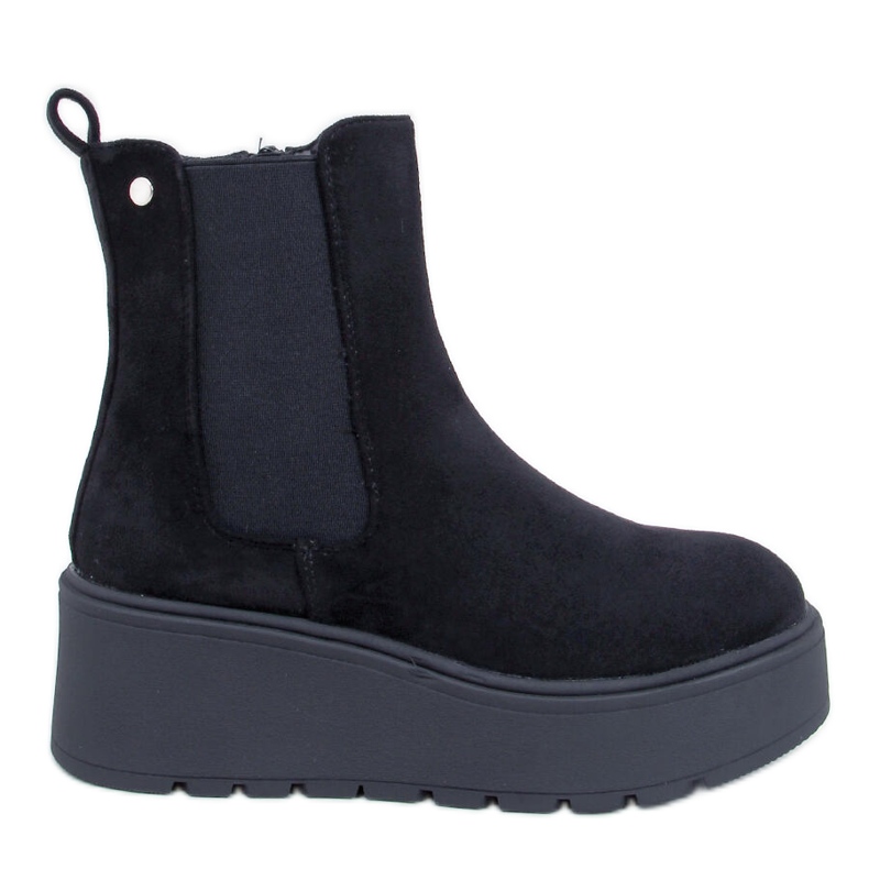 Ronda Black platå Chelsea boots svart