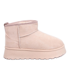 Rodmans Beige korta platåskor