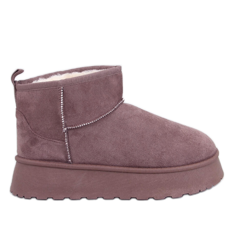 Rodmans Khaki korta platåskor beige