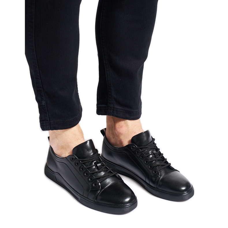 Svarta sportskor för män