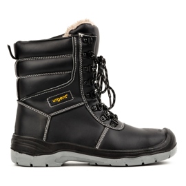 Vinterskor för män URGENT 113/S3 med tåhätta svart