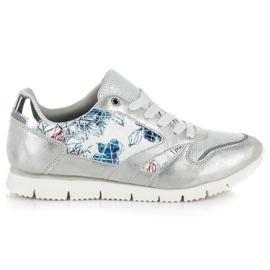 Mckeylor Sneakers för kvinnor på bindningen grå