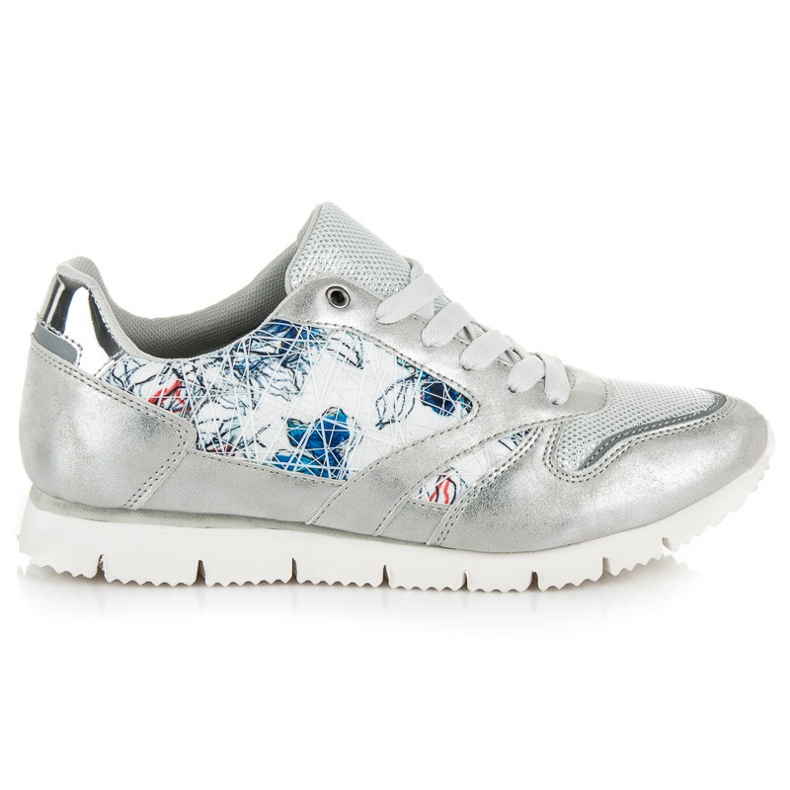 Mckeylor Sneakers för kvinnor på bindningen grå