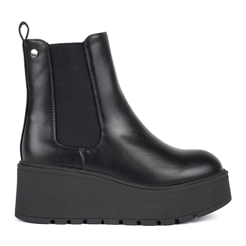 Seastar Svarta Chelsea-kängor för kvinnor