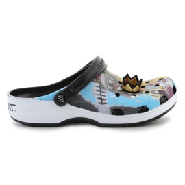 Crocs Basquiat klassisk träsko 209486-001 flipflops svart