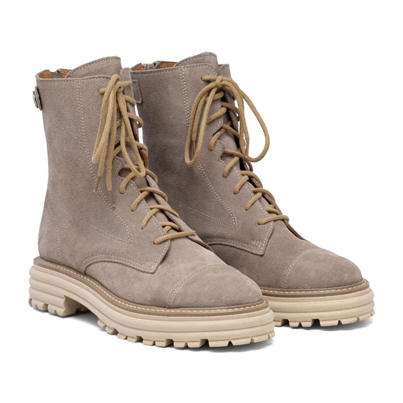 Damväska i beige mocka Butdam WOR1