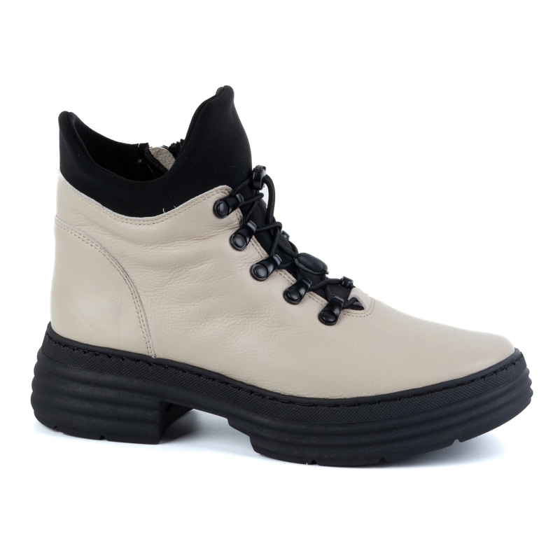 WASAK Vinterstövlar i läder dam 0736W, beige