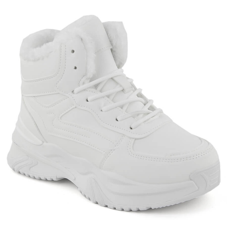 Isolerade stövlar för kvinnor, vita, Vinceza 34684