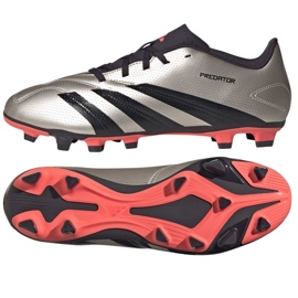 Adidas Predator Club FxG IF6341 fotbollsskor silver-