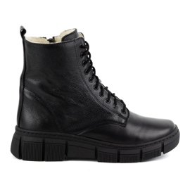 WASAK Dam vinterisolerade läderstövlar 0660W svart