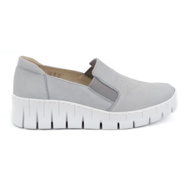 WASAK Women's Leather Sliding Shoes 0721w Blue blå