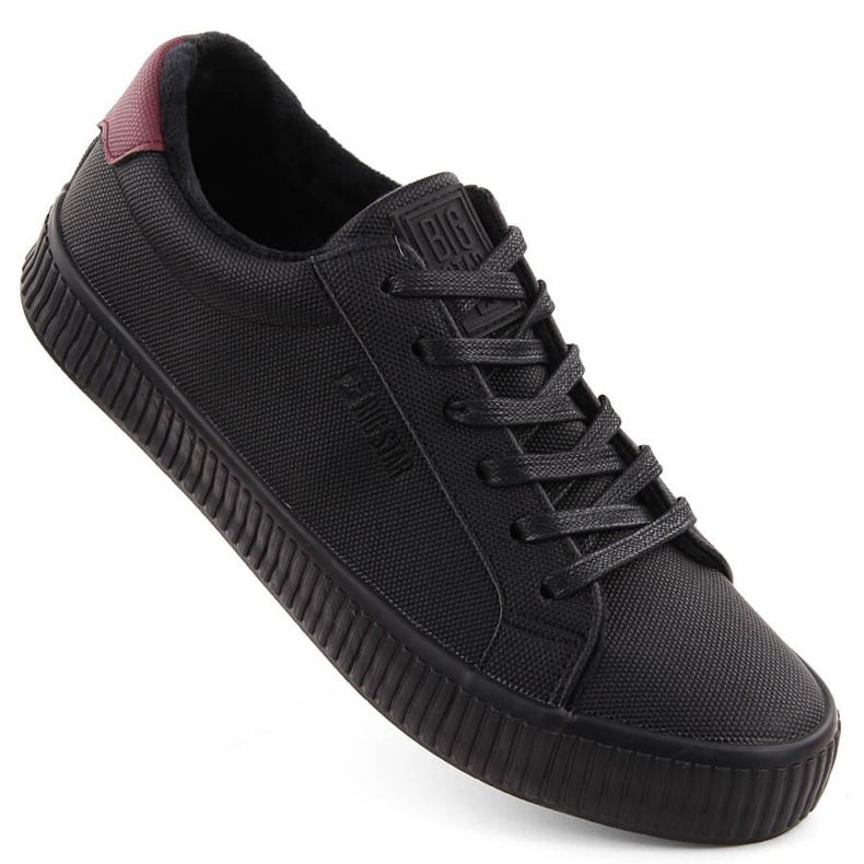 Svarta isolerade låga sneakers Big Star OO274A462
