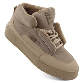 Beige isolerade damstövlar Big Star OO274A532