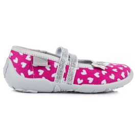 Viggami Hem Ballerinas In Hearts rosa