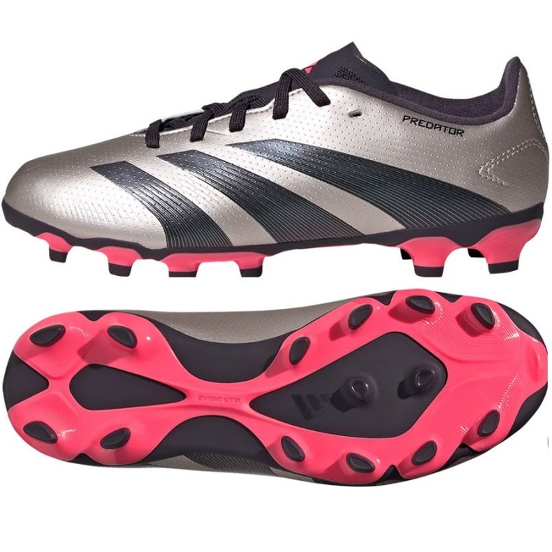 Adidas Predator League Mg IF6410 fotbollsskor silver-