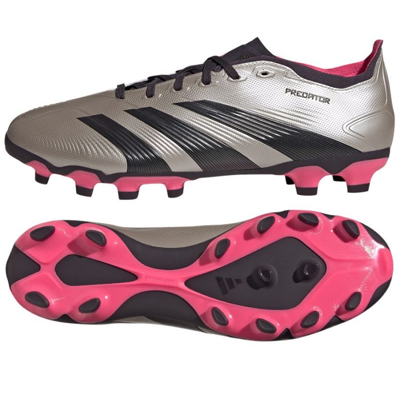 Adidas Predator League Mg IF6383 fotbollsskor silver-