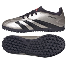 Adidas Predator Club Tf IF6420 fotbollsskor silver-