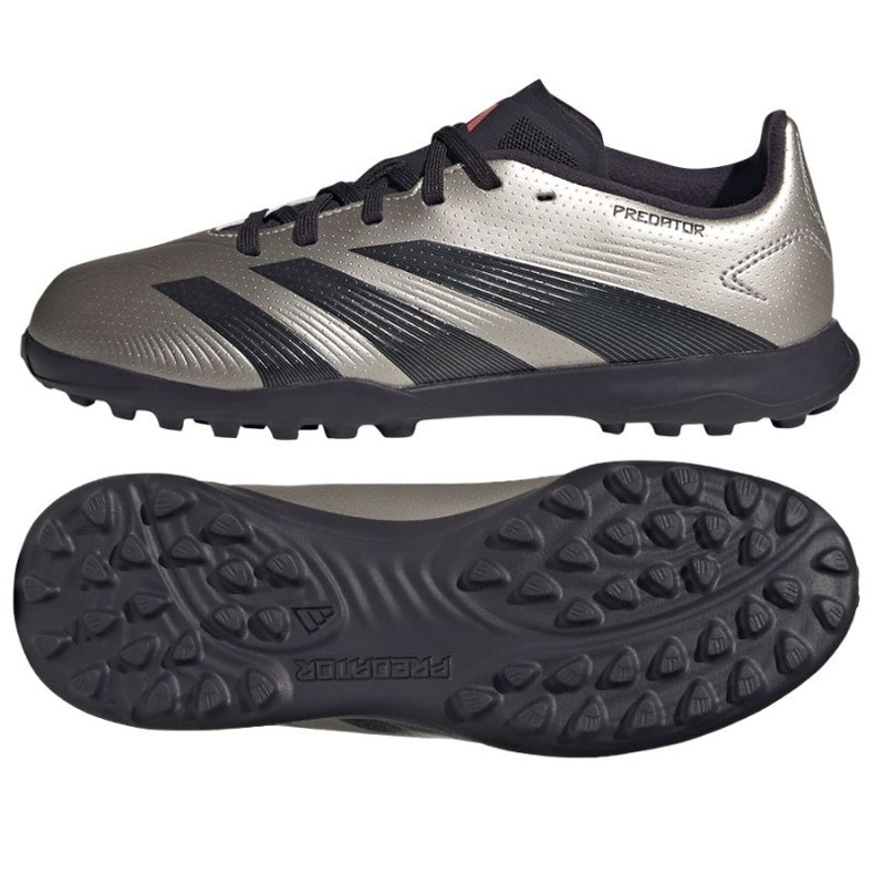 Adidas Predator League Tf IF6414 fotbollsskor silver-