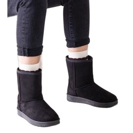 Svarta isolerade klassiska Libero snöstövlar