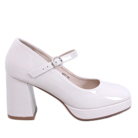 Sorel Beige plattformspumpar