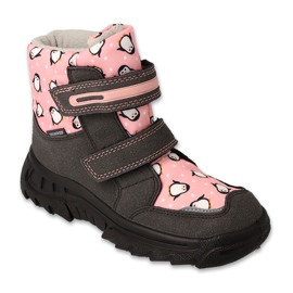 Befado Trekking Boots With Membran 615X001 grå/rosa