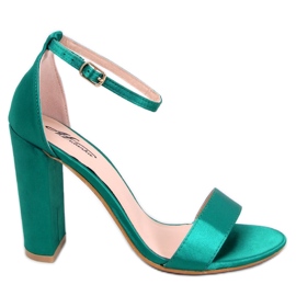 Ranae Gröna klacksandaler - Inello