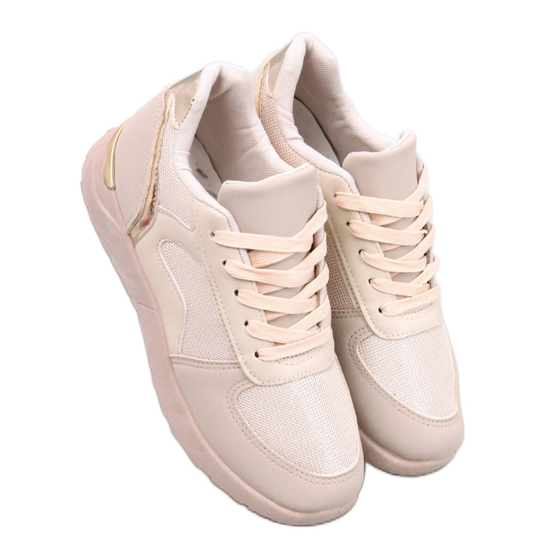 Lätta damsneakers Doleh Beige - Inello