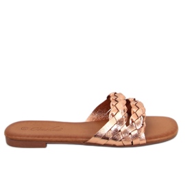 Champagne sandal för kvinnor rosa