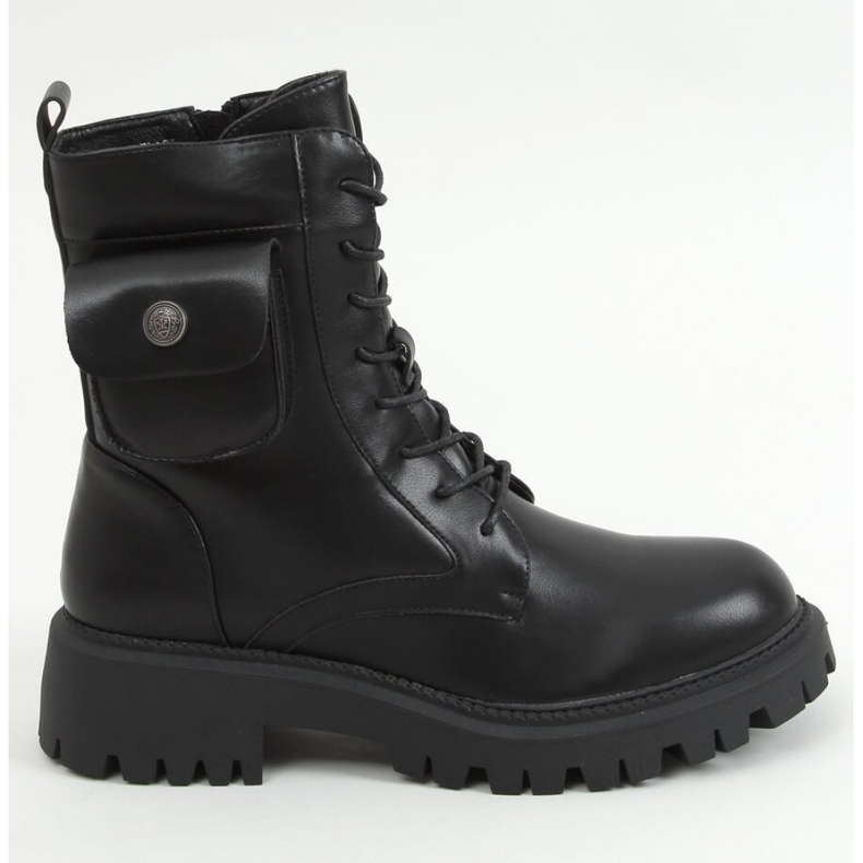 JJ06P Svarta arbetare med ficka - Inello