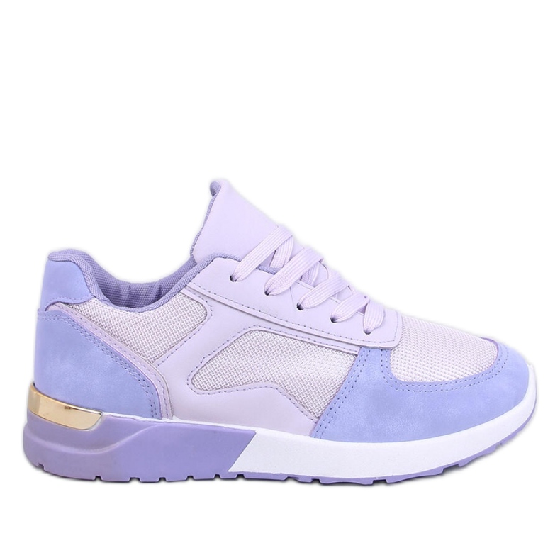 Lila lätta damsneakers violett