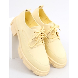 Unna Gula mockasiner med hög sula - Inello