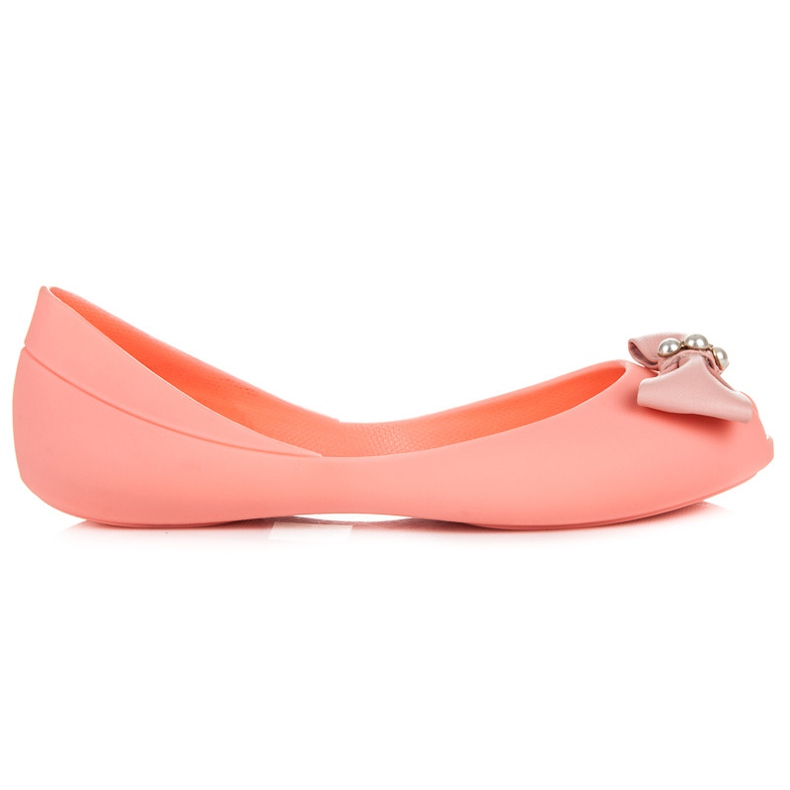 Vices Gummiballerinor med öppen tå orange