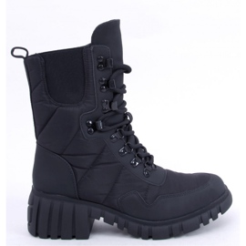 Jewel Svarta ankelboots i nylon - Inello