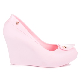 Vices Meliski På Koturnie öppen tå rosa