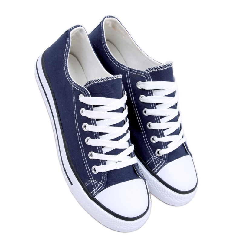 Klassiska damsneakers D.BLUE