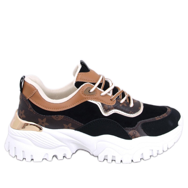 Nesbit Black wedge sneakers - Inello svart