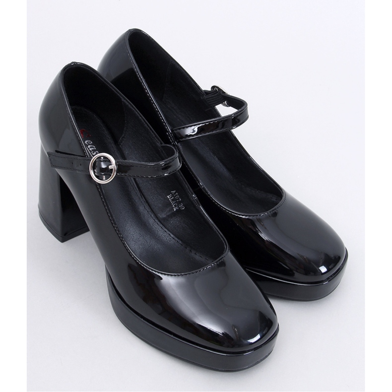 Sorel Black plattformspumpar - Inello svart