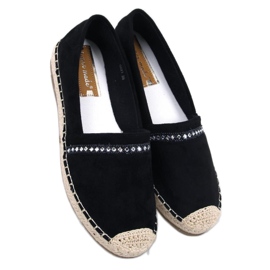 Damespadrillor Etance Black - Inello svart