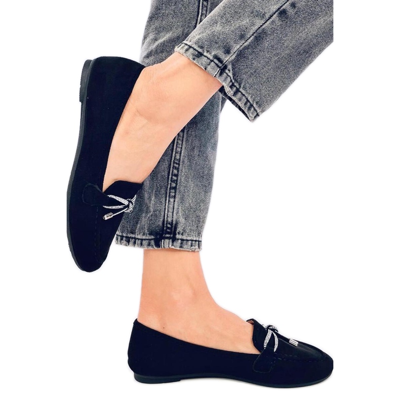 Marsoin Svart mockasin mockasin - Inello