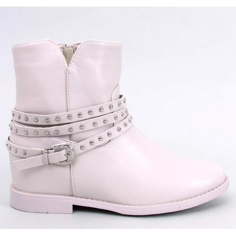 Stovall Beige wedge ankelboots - Inello