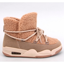 Remal Khaki isolerade snöstövlar - Inello brun