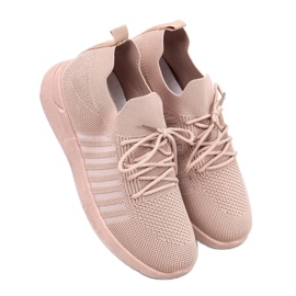 Sharpe Khaki sock sportskor - Inello brun