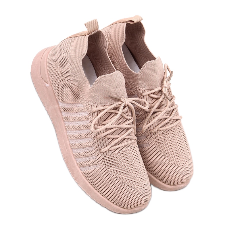 Sharpe Khaki sock sportskor - Inello brun