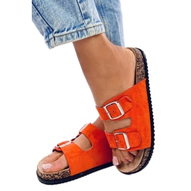Sandal Cork flipflops Ponses Orange - Inello